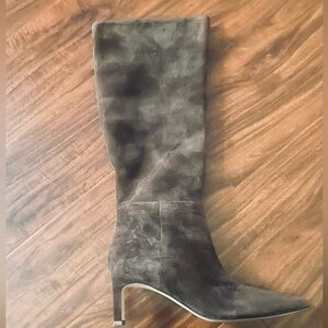 Marc Fisher Eva Knee High Boots with Kitten Heel - WORN ONCE
